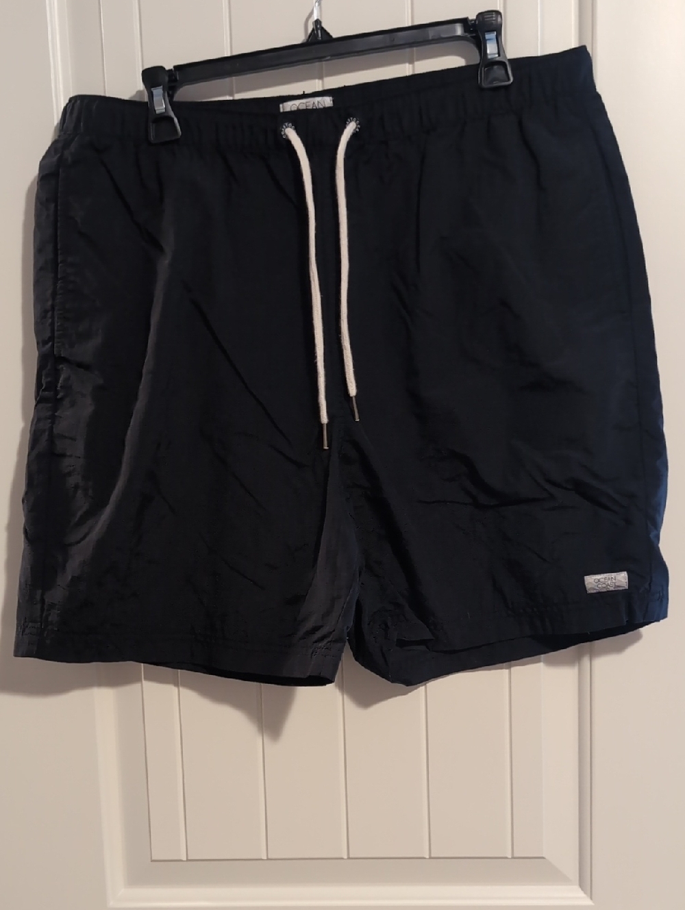 Ocean Coast Mens Swim Shorts in Black